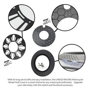LINGQI Racing Ebike Rad abdeckung Elektrische Fahrrad rad Seiten abdeckung Felgen dekoration Abdeckung für Pit Dirt Bike Super 73 S1 S2 RX ZX - Product Image 4