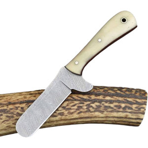 Cuchillo Quirúrgico Veterinario de Acero de Damasco de Alta Calidad para Castración de Toros, para el Cuidado y Manejo de Animales de Granja - Product Image 1