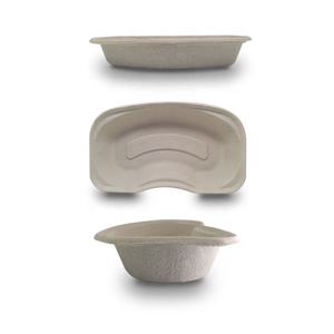 Biodegradable Pulp 500ml 700ml Emesis ginjal Basin sekali pakai nampan Basin sekali pakai karton ginjal piring berbentuk ginjal - Product Image 5