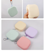 Bol pliable pour chien en gel de silicone personnalisable, de qualité alimentaire, écologique, 2-en-1, portable pour l'extérieur, à double compartiment