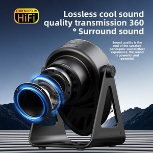 H68 carga inalámbrica RGB luz altavoces multifunción 180 rotación estéreo sonido REPRODUCTOR DE Audio para uso doméstico - Product Image 6