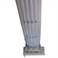 Climatiseur de style industriel à conception libre avec conduit d'air en tissu pour hôpitaux, parcs logistiques, entrepôts et entrepôts frigorifiques