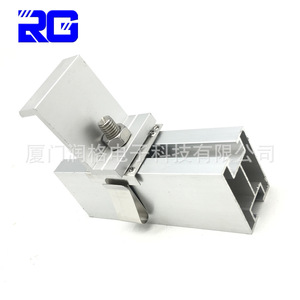 Abrazadera de Tierra Fotovoltaica de Acero Inoxidable con Doble Punta para Protección Contra Rayos - Product Image 2