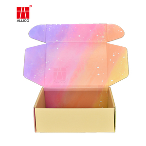 ALLICO Wholesale Recycled Corrugated Mailer Shipping Clothing Packaging Printed Apparel Boxes