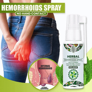 Spray para <span class=keywords><strong>Hemorroides</strong></span> de Marca Privada 100% Natural a Base de Hierbas, Potente Agente para el Cuidado Corporal de las <span class=keywords><strong>Hemorroides</strong></span>, Alivia el Dolor Anal - Product Image 5