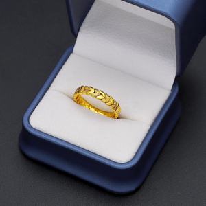 Anillo de Boda con Diseño de Flor Jxx para Mujeres, Hombres y Niñas en Color Oro Dubai, Joyería de Latón Moderna - Product Image 3