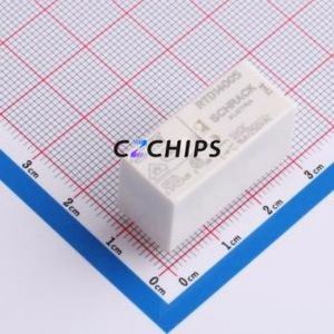 RTD14005 Power Relay DIP,12.7x29mm Relay 5V 1 Changeover: 1C (SPDT-Changeover)::: 400V-AC AgNi - Product Image 1