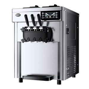 Dongbei Fully Automatic Desktop Commercial Soft <b>Ice</b> <b>Machine</b> Small Sundae Pre-Cooling Stainless Steel Touch Screen Control CKX100 - Product Image 5