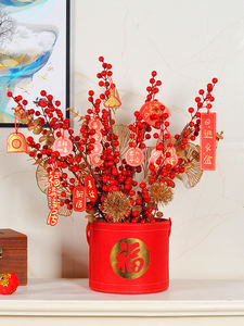 Regalo de Año Nuevo y Festival de Primavera para el Hogar: Cubo de la Suerte de Resina Epoxi, Escultura de Arte Popular, Adorno y Colgante para Mudanzas - Product Image 2