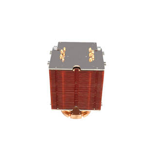 Radiador Refrigerado por Aire de 300W, Cobre Puro, para Servidor 4U, Ventilador de Servidor, Radiador de CPU, 5 Tubos de Calor - Product Image 4