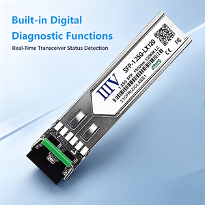 โมดูล 1.25G SFP ระยะทางไกล 120 กม. 1550nm LC SMF ตัวรับส่งสัญญาณแสง ฟังก์ชั่นตรวจสอบ DDM สำหรับสวิตช์อีเธอร์เน็ต 1000Base - Product Image 3