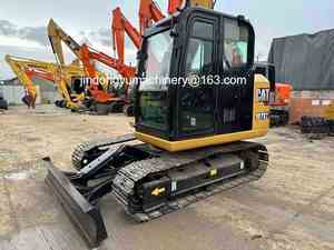 รถขุดไฮดรอลิกขนาดเล็ก Caterpillar CAT307E มือสอง เครื่องยนต์ปั๊มจากญี่ปุ่น รับประกัน 1 ปี น้ำหนัก 7.27 ตัน บุ้งกี๋ขนาด 0.33 ลูกบาศก์เมตร - Product Image 5