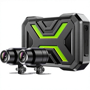 Caméra de tableau de bord <span class=keywords><strong>moto</strong></span> double avant/arrière 1080p, étanche IP67, enregistrement en boucle, surveillance de stationnement 24h/24, vision nocturne, contrôle par application, capteur G - Product Image 1