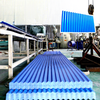 Hangar en plastique ondulé Matériaux de toiture Feuilles Tuiles Prix PVC