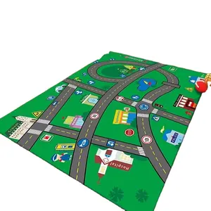 Pliable personnalisé imperméable enfant ramper tapis enfants tapis lavable bébé Gym tapis de jeu