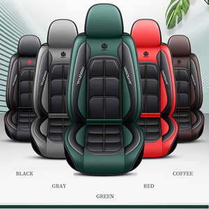 Xiangta lüks özel tam Set SUV/TT araba koltuğu kapakları benzersiz spor minder örtüsü 5 koltuklar kırmızı <span class=keywords><strong>PVC</strong></span> deri evrensel