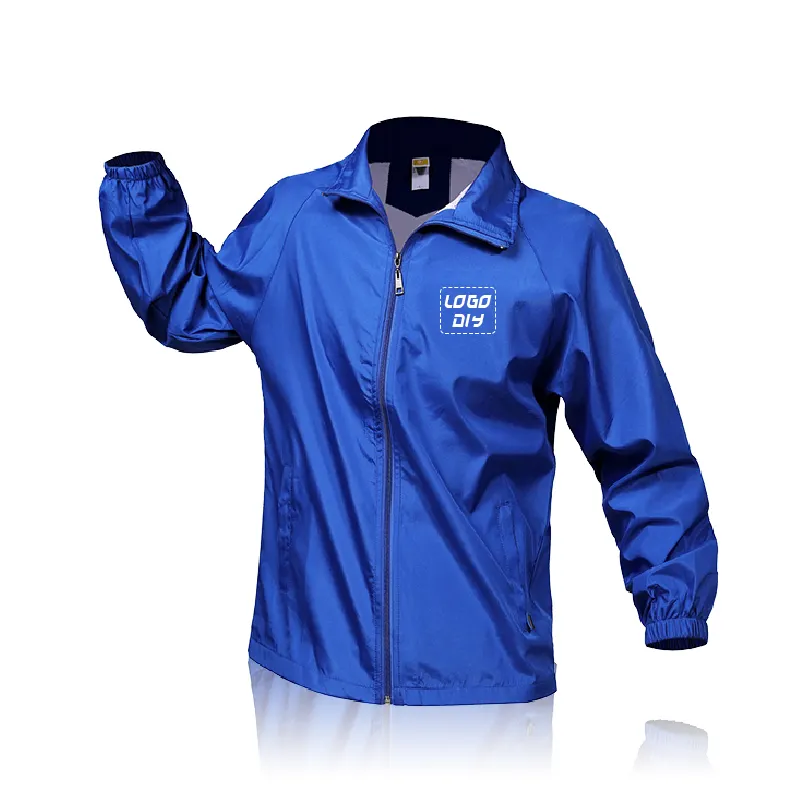 High grade custom size / logo for men's jackets windbreaker jackets waterproof sport jackets for men