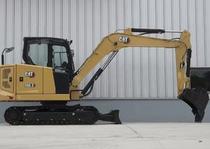 Excavadora Hidráulica Usada Cat 306.5 de 6 Toneladas, Mini Excavadora de Orugas Caterpillar para Obras de Renovación Municipal y Construcción de Paisajismo - Product Image 2