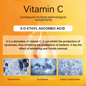Sérum éclaircissant anti-âge à la vitamine C 30 ml avec cellules souches de citrus et acide hyaluronique pour le visage - Product Image 6