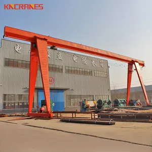 MH Type 20 ton monorail A3 duty single girder gantry crane with wire rope hoist