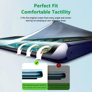 Traceur de téléphone portable <span class=keywords><strong>indestructible</strong></span> flexible Hd film hydrogel protecteur d'écran incurvé coupé - Product Image 2