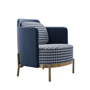 İskandinav tek kişilik kanepe balkon yatak odası kanepe sandalye tasarımcısı lüks Modern tembel eğlence sandalye oturma odası için
