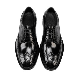 Zapatos Oxford de Hombre de Cuero Genuino con Punta Puntiaguda y Cordones, Suela de Goma Antideslizante, para Todas las Temporadas, Envío Directo - Product Image 5