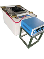 Machine de déplacquage de l'argent XHF avec moteur PLC et pompe pour l'électrolyse des déchets de cuivre, fer et acier inoxydable, pour l'élimination de l'argent par électrolyse