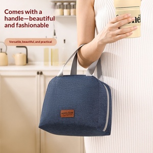 New Waterproof Oil-Proof Oxford Cloth Takeout <b>Lunch</b> <b>Bag</b> Insulated Portable Thickened Aluminum Foil for Students - Product Image 4