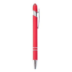 Bolígrafos Promocionales con Logotipo Personalizado, Recubrimiento de Goma Suave, Bolígrafo de Plástico con Diseño Deportivo, Ancho de Escritura de 0.7 mm - Product Image 4