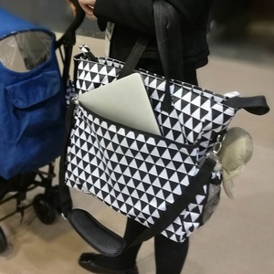 Personnalisé Transporter Tout Voyage Mode Sacs À Couches Momie Bébé <span class=keywords><strong>Sac</strong></span> Avec Fermeture À Glissière - Product Image 4