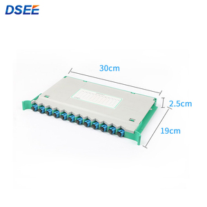 Boîtier ODF 19 pouces pour montage en rack, avec 12, 24, 48, 72 ou 96 ports LC SC FC <span class=keywords><strong>ST</strong></span> UPC APC PC Duplex Simplex, adaptateur de raccordement, pigtail - Product Image 2