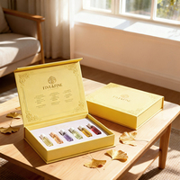 Coffret Découverte de Parfums de Luxe Écologique avec Fermeture Magnétique, Boîte d'Emballage Personnalisée, Flacon d'Échantillon de Parfum Vide 2mm 2ml 3ml 5ml 10ml