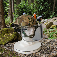 Casque de sécurité tactique haute performance Elite, intégral, en PE, 2,1-2,2 kg, taille personnalisable, pour missions sécurisées, garantie 5 ans