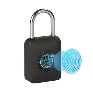 Serrure intelligente à empreintes digitales en alliage de zinc avec cadenas de sécurité sans clé en nuage pour bagages, portes en aluminium, portails et armoires de rangement - Product Image 1