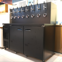 Penjualan laris mesin bir kemudi peralatan Dispenser minuman bir menara pendingin Dispenser minuman