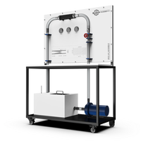 Equipo de Medición de Presión en Sistema Experimental de Cavitación Venturi para Análisis y Estudio en Laboratorio Hidráulico