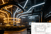 Controlador de Píxeles LED para Escenario, 8 Puertos, 1600W, Art-Net DMX512 TTL, Caja Inteligente Integrada de Señal y Alimentación, Tarjeta SD, Conexión Rápida sin Conexión a Internet