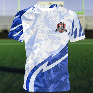 Camisetas de fútbol y baloncesto de manga corta, camisetas de entrenamiento, camisetas de manga corta, personalización de fábrica disponible F10 - Product Image 1