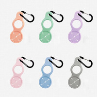 Clip de fixation en silicone pour bouteille d'eau avec mousqueton porte-clés, support de bouteille d'eau d'extérieur, boucle fonctionnelle, crochet pour serviettes
