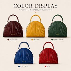 Sac à main élégant en cuir PU brillant gaufré, forme coquille bleue, avec poignée supérieure, pour femme, idéal pour les soirées, personnalisable OEM/ODM - Product Image 3