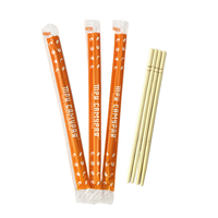Baguettes écologiques pour enfants, baguettes rondes en bambou emballage de qualité alimentaire, faciles à utiliser, vente en gros