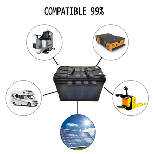 Pin năng lượng mặt trời nhiệm vụ nặng nề Pin Lithium của thủy ngân 12voltage-200ah giá 12.8V LiFePO4 12V 200AH - Product Image 3