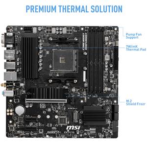 Tarjeta Madre B550M PRO-VDH WiFi ProSeries Compatible con la Serie 5000/3000, Placa Base para Juegos de Escritorio, en Existencia, Envío Rápido - Product Image 4
