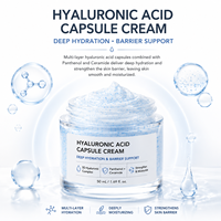 Crème Visage Hydratante Anti-Âge Repulpante Éclaircissante à l'Acide Hyaluronique, au Squalane et au Complexe de Céramides Format Voyage