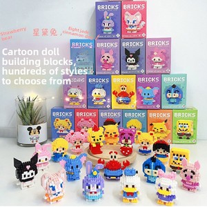 Miniature in Plastica ABS, Blocchi di Costruzione Piccoli, Giocattolo Regalo per Bambini, Figurine Cartoon Carine da Esposizione - Product Image 4