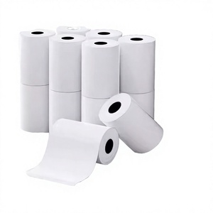 Rouleaux de papier thermique sensible à la chaleur de qualité supérieure 80m x 60mm, imperméables, holographiques, résistants à l'huile, durables, pour codes-barres et caisses enregistreuses - Product Image 1