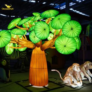 Lanterne d'extérieur étanche 2025 pour l'Exposition des Lanternes, idéale pour Diwali et Thanksgiving, à piles, couleurs et thèmes personnalisables - Product Image 2