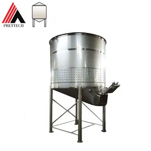 Fermentador cónico con tapa abierta, fabricante de tanque de fermentación, 5000L