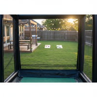 Cible de golf gonflable portable adaptée à une utilisation en intérieur et en extérieur
